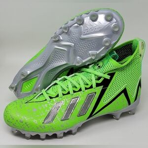 Adidas Freak 23 Green Black Super Bowl Football Cleats GW1749 Men's Size 10 New